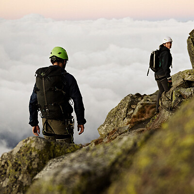 Klettersteig auf Meran 2000 zum großen Ifinger