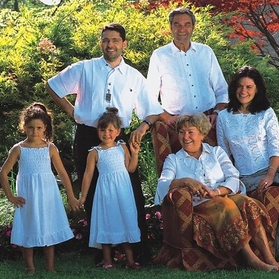 The Ladurner family in the past