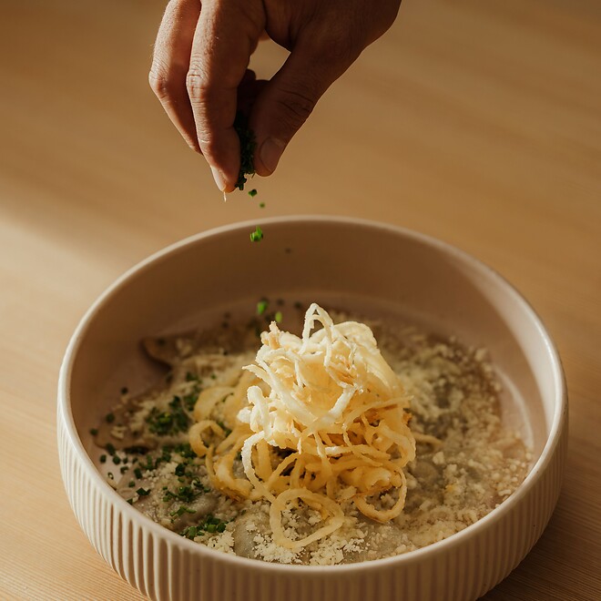 Traditionelle Südtiroler Schlutzkrapfen