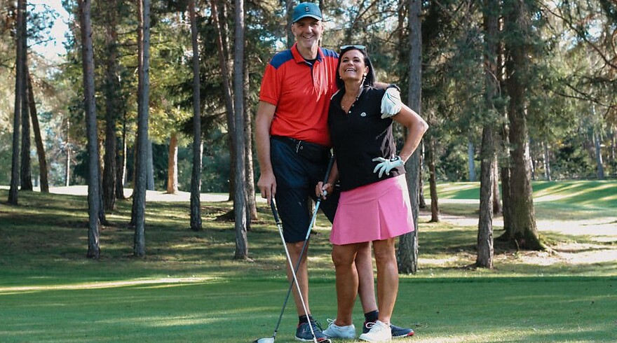Golf Trophy mit Ruth & Martin Piri